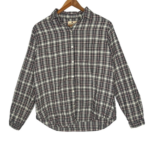 WOOLRICH Flannel Button Up - Picture 1 of 10